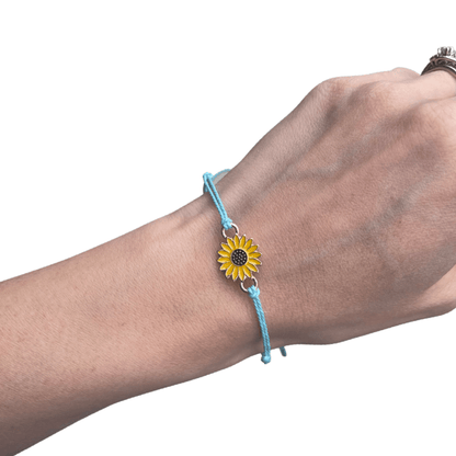 Wild Sunflower Friendship Bracelet