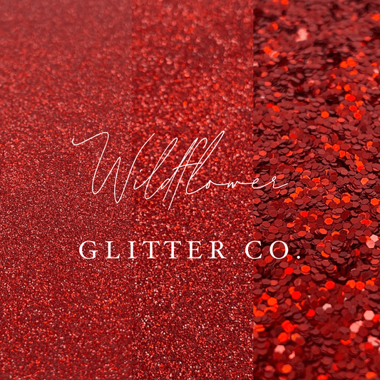 Red Fine Glitter Mix – houseofpeluca